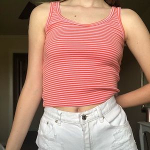brandy melville striped tank top